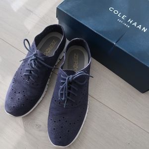 Cole Haan Zerogrand Suede Oxford Sneakers